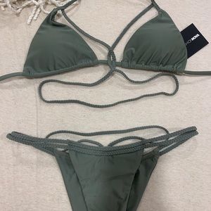 FASHION NOVA STRAPPY BIKINI NWT
